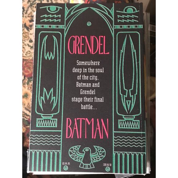 Batman/Grendel #1 Devil's Riddle & #2 Devil's Masque-Complete- DC/Comico 1993 - Picture 5 of 5